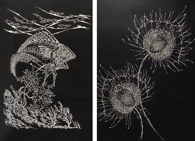 Шедевры с помощью ножа и бумаги