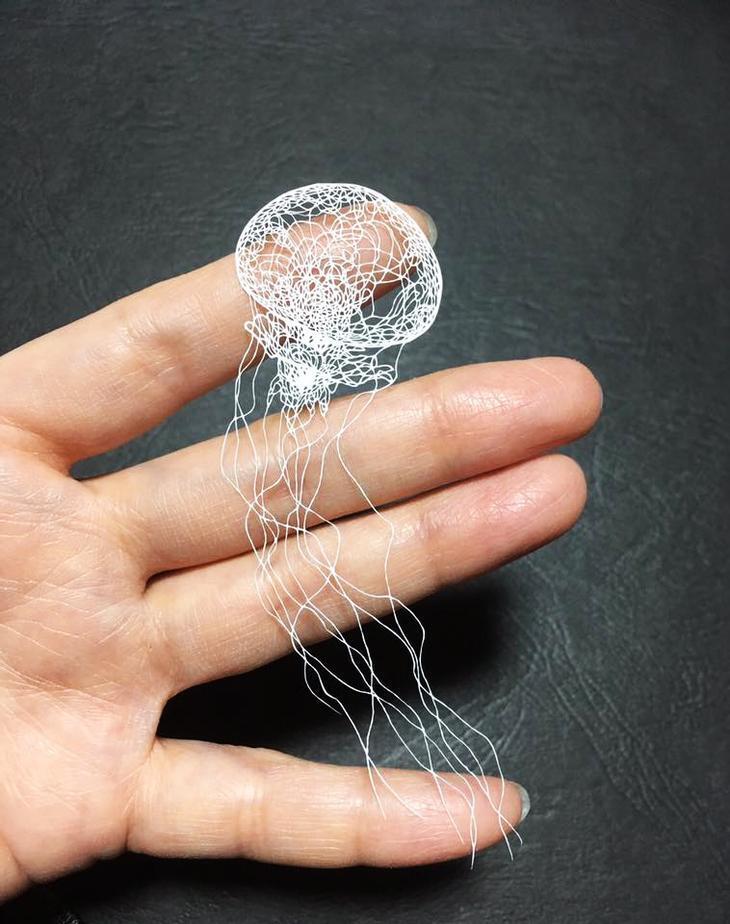 Шедевры с помощью ножа и бумаги