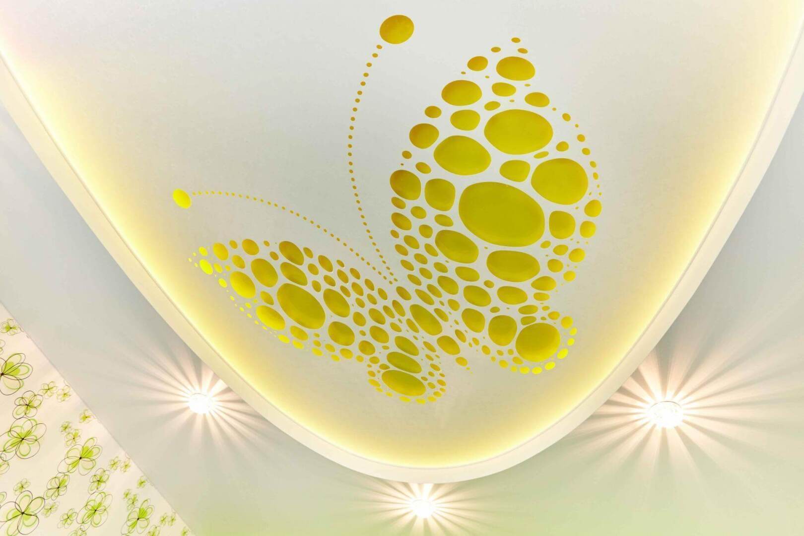 Формы и конструкции натяжных потолков - нюансы, достоинства, дизайнерские решения