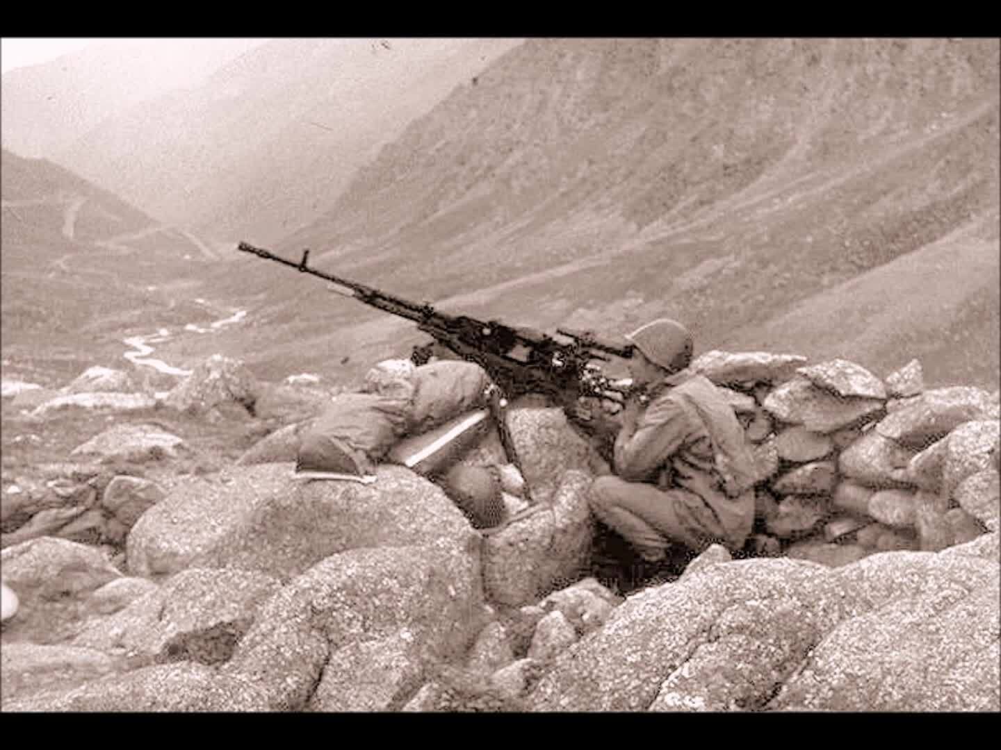 ДШК пулемет Афганистан
