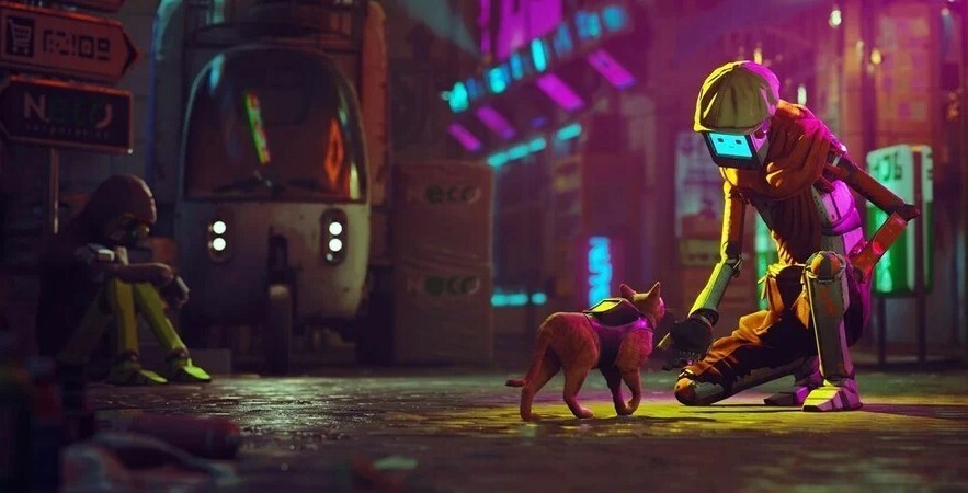 PS5, PS4 Stray помогает спасать жизни кошек