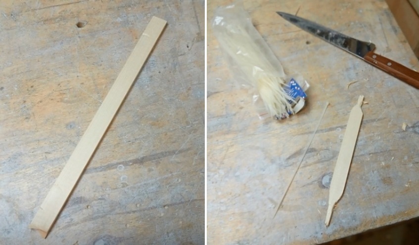 Столярка. Палочка-болталочка для размешивания краски - копеечное средство для размешивания краски изготавливается за 5 минут