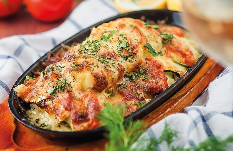 Запеченный судак