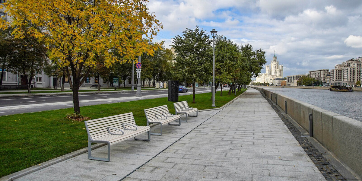 Прогулки по Москве: столичные набережные, строгие и не очень