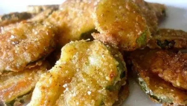 Готовим экзотическое, вкусное блюдо-жареные огурцы в кляре с кунжутом.