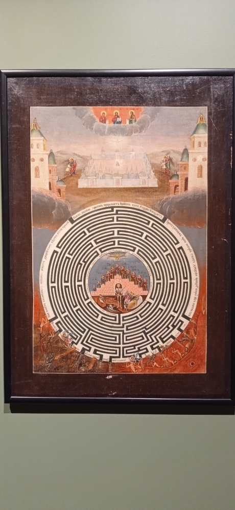 Икона лабиринт Духовный, расскажет какой грех именно ваш!