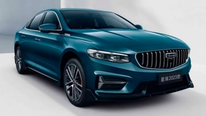 В Китае представлен обновлённый седан Geely Xingrui