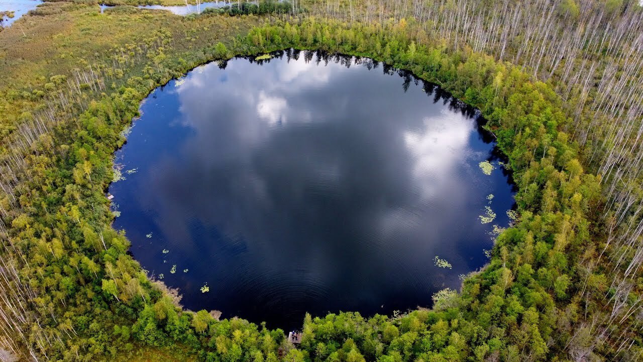Бездонное озеро, загадка природы.