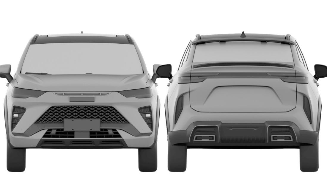 Haval запатентовал в России новый кроссовер H6S
