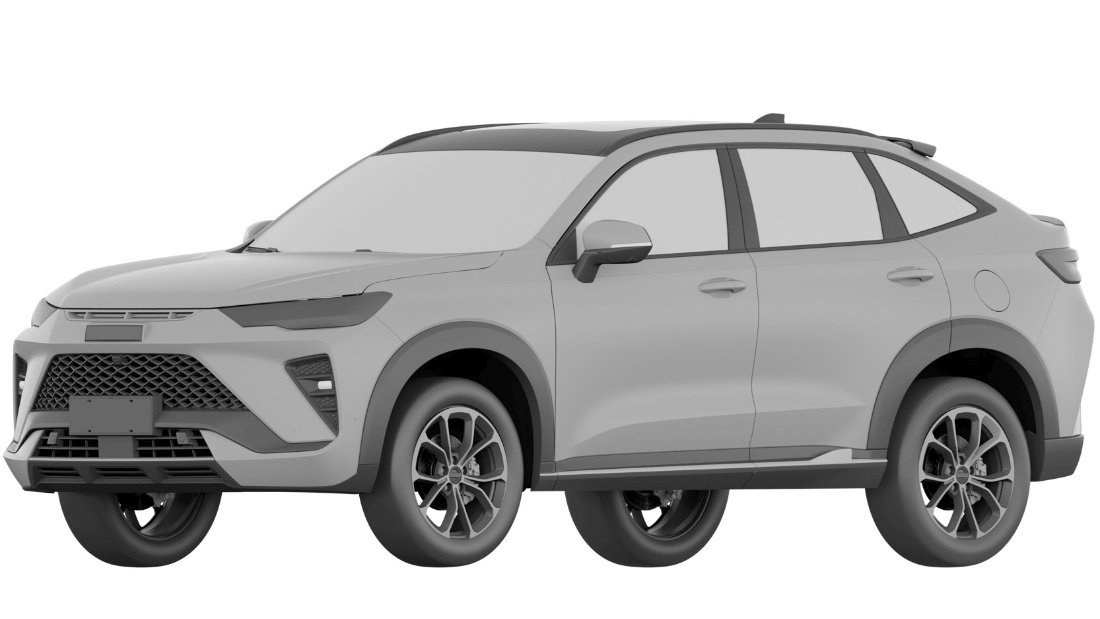Haval запатентовал в России новый кроссовер H6S