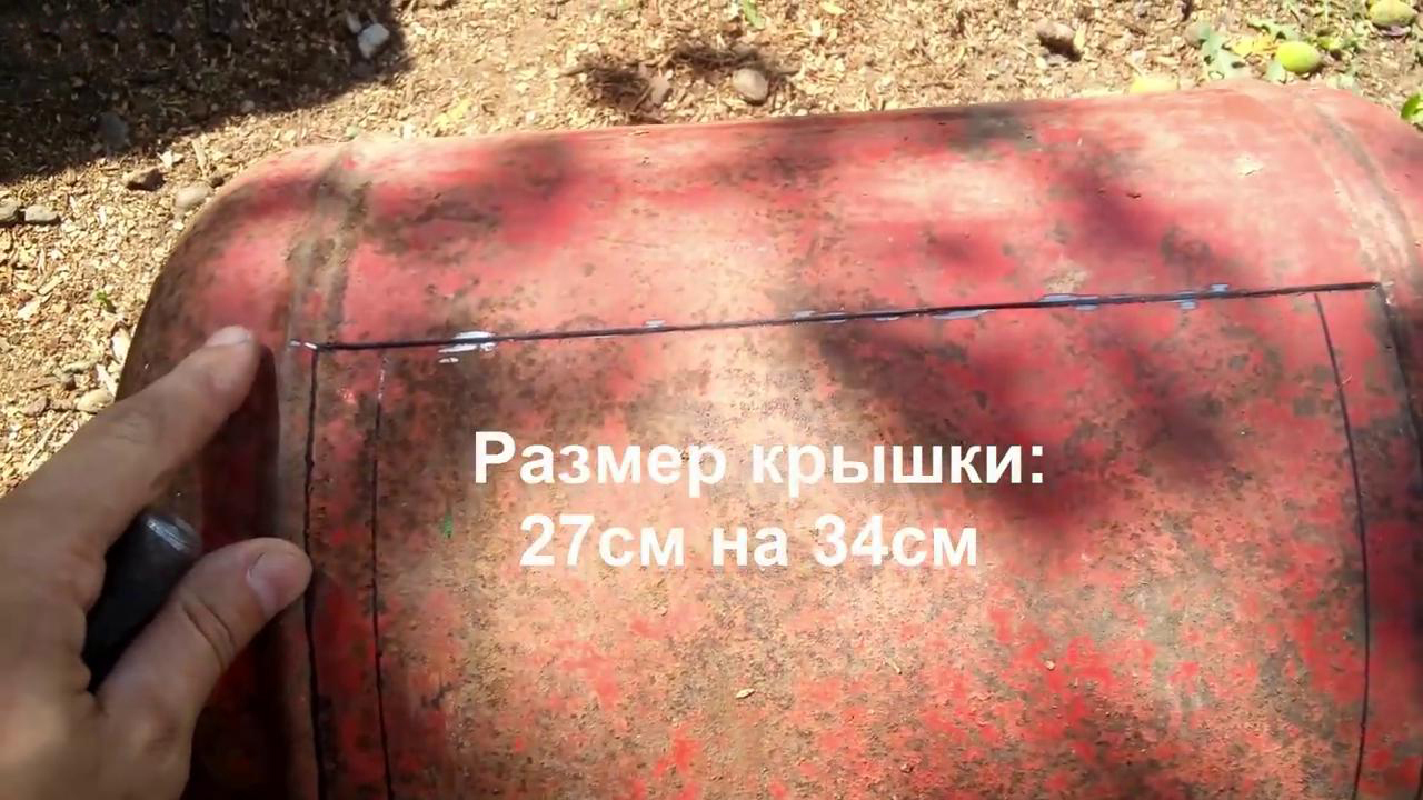 Коптильня из газового баллона своими руками: как сделать, видео, фото