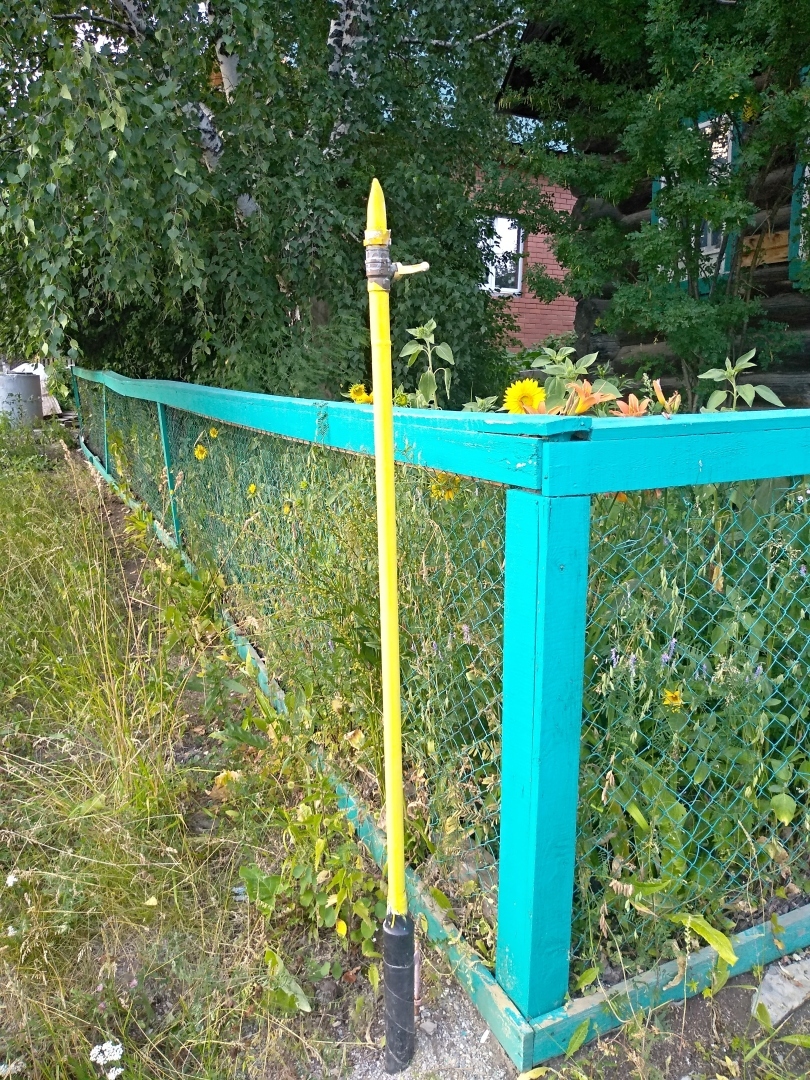 А у нас в деревне газ. А у вас?