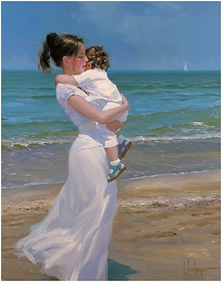 "О женщина, ты слабостью сильна!" Прекрасные женские образы Владимира Волегова.