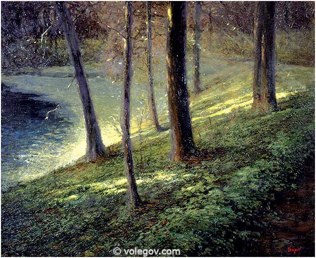 "О женщина, ты слабостью сильна!" Прекрасные женские образы Владимира Волегова.