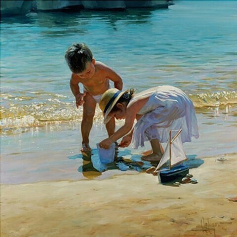 "О женщина, ты слабостью сильна!" Прекрасные женские образы Владимира Волегова.