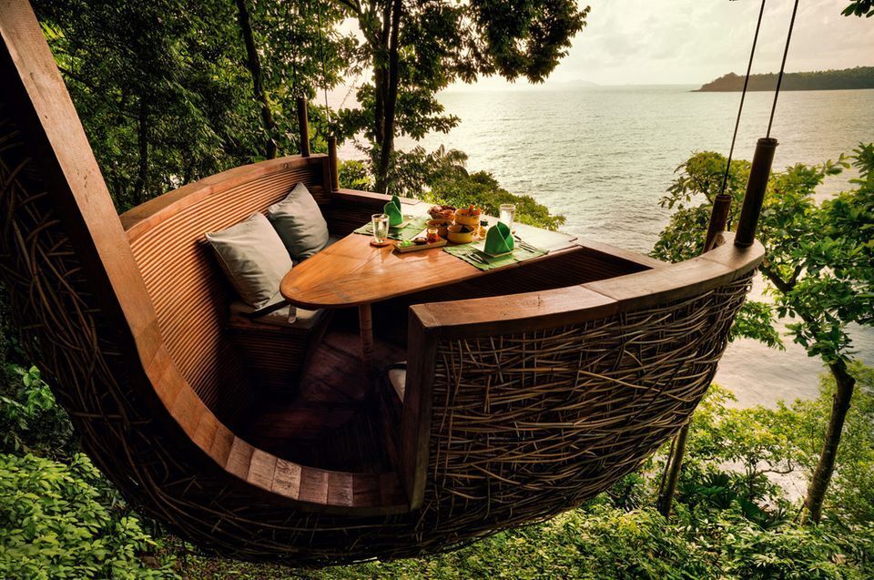 Семь необычных ресторанов мира.