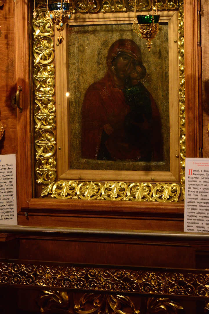 Главные святыни Свято-Введенского Толгского монастыря в Ярославле