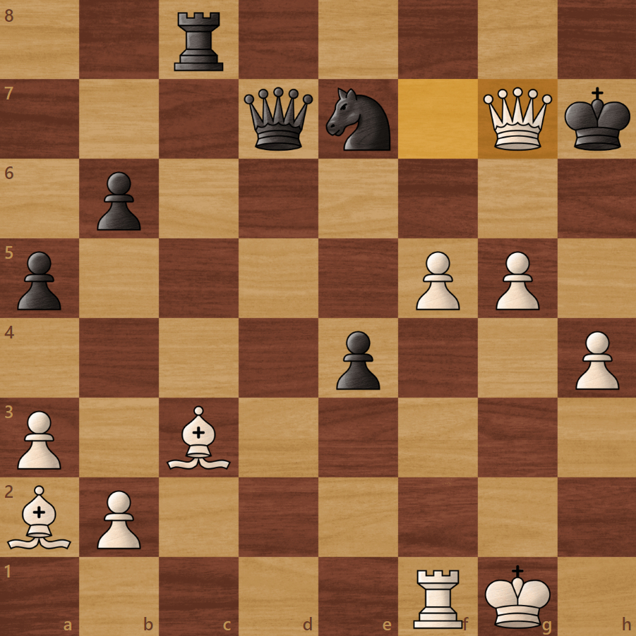 Найдите как поставить мат Цукерторту.