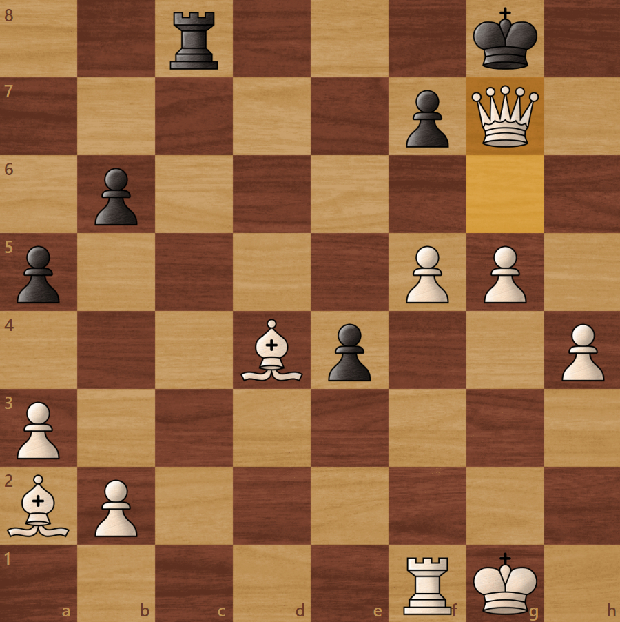 Найдите как поставить мат Цукерторту.