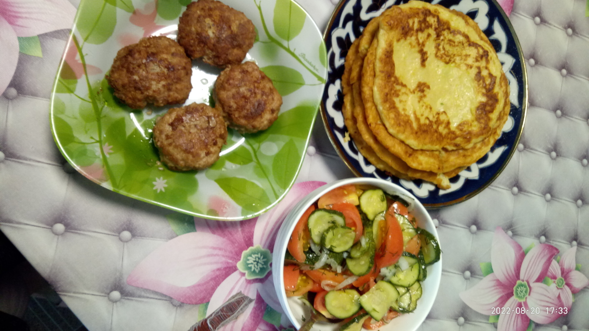 Обычные выходные домохозяйки или снова о кабачках. Блины из кабачков.