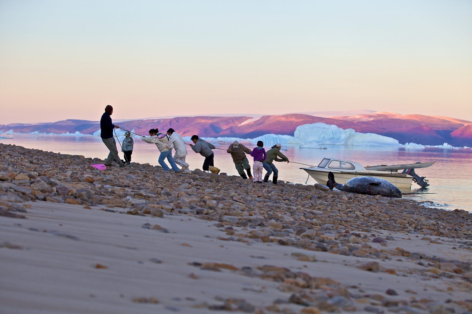 Заплыв из Канады в Гренландию не удался.