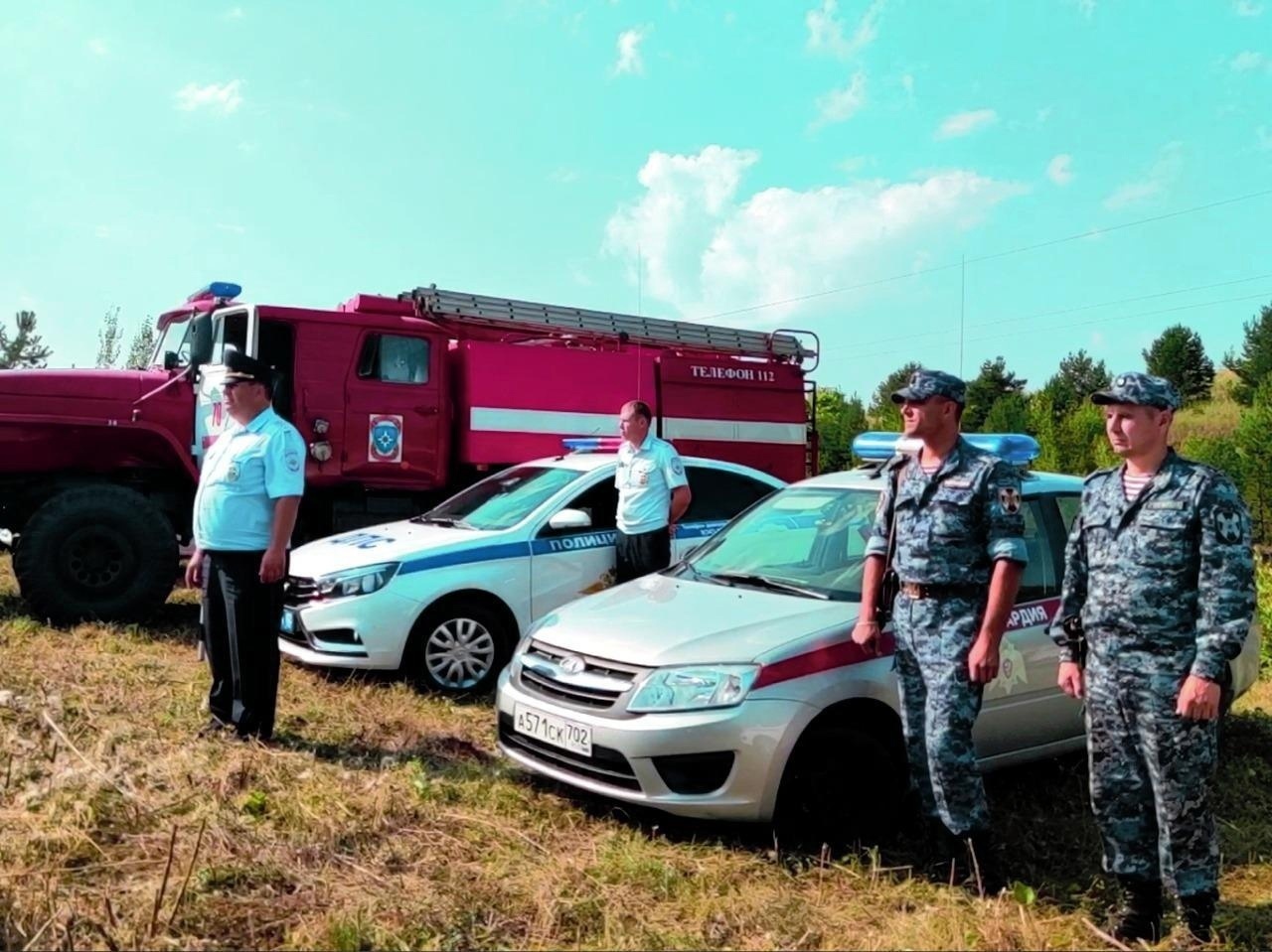 В Башкирии сотрудники Росгвардии приняли участие в учениях по отработке действий при обнаружении подозрительных предметов