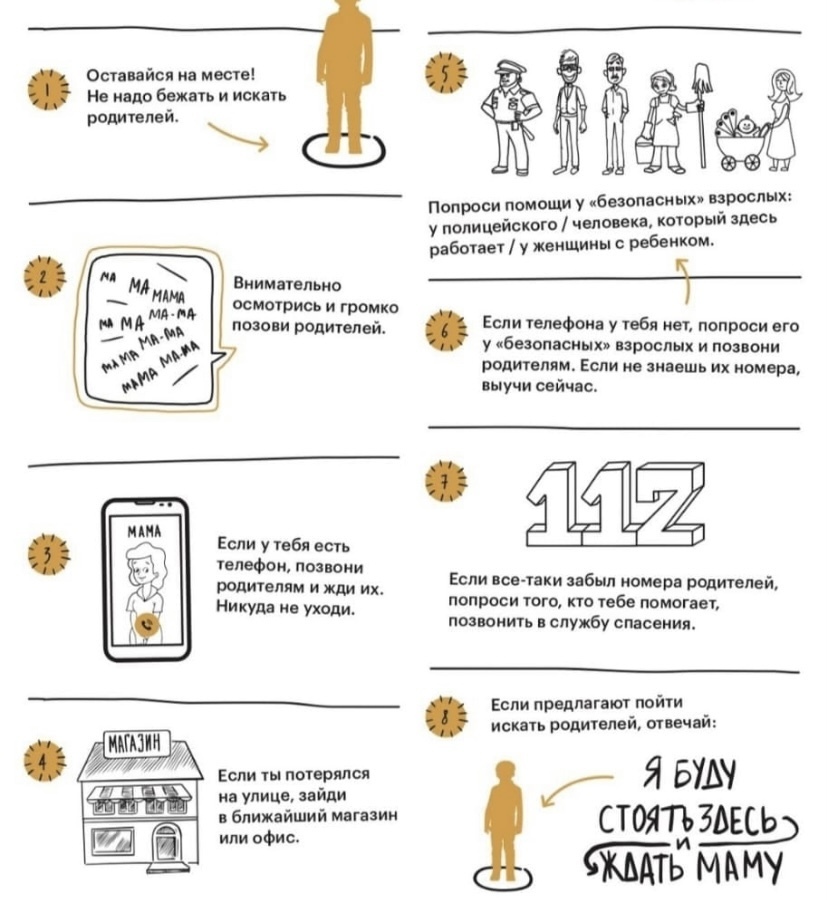 6 Правил для детей, которые уберегут их от опасности и несчастных случаев!