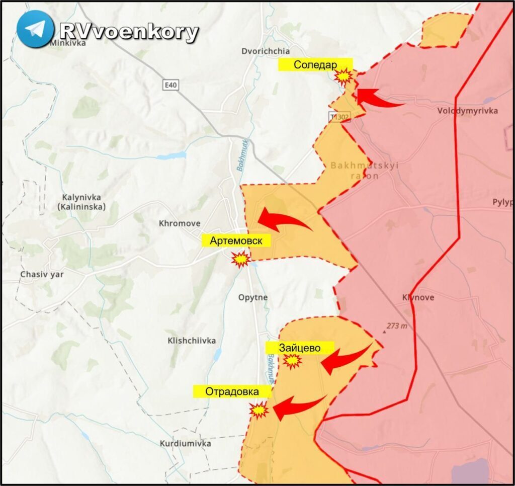 Карта освобожденного донбасса