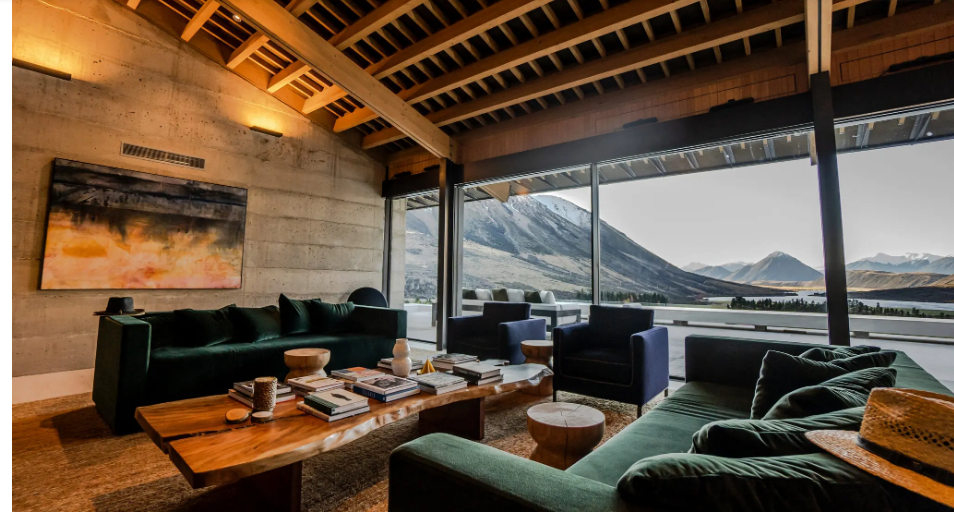 Продуманно спроектированная усадьба на новозеландской овцеводческой ферме