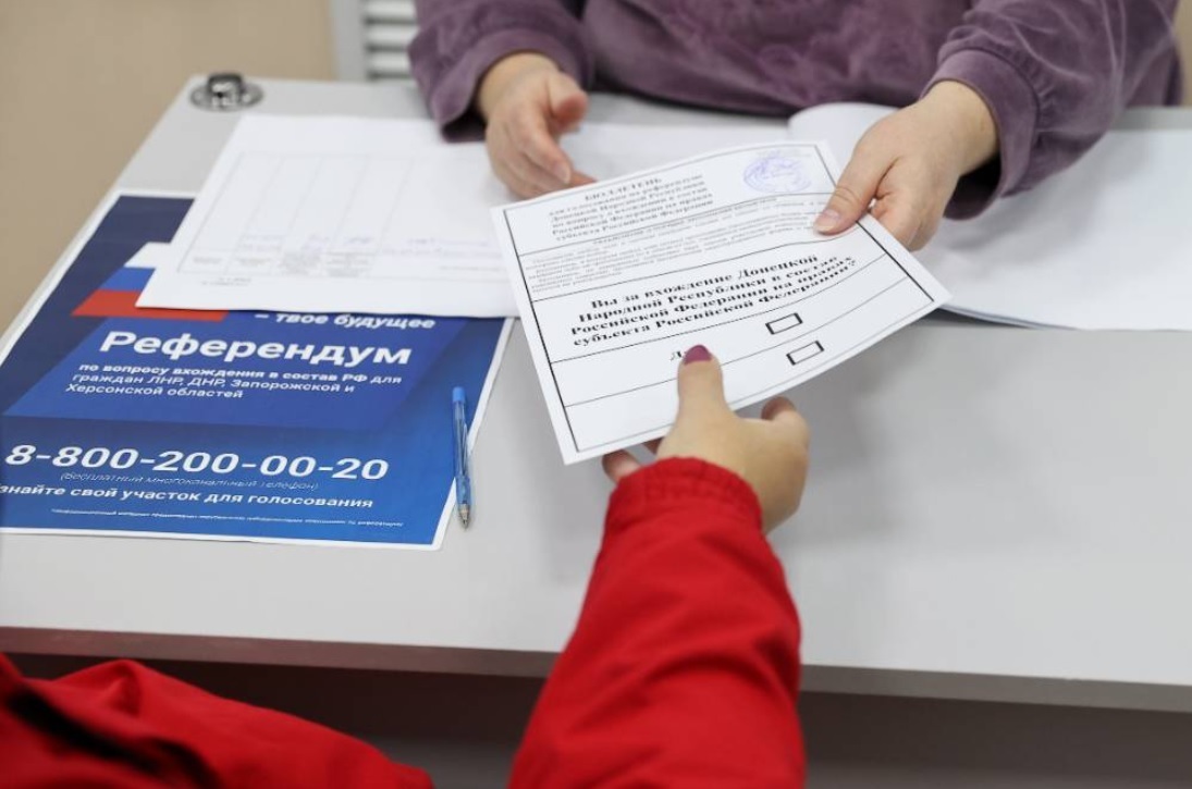 Законно ли проведение референдума в ЛНР, ДНР, Херсонской и Запорожской областях о выходе из состава Украины — мнение юриста