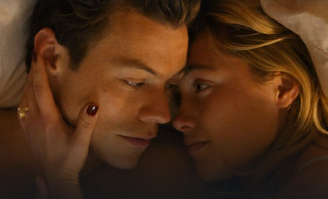 Домохозяйка 1950-х годов, живущая со своим мужем в утопическом экспериментальном сообществе, начинает беспокоиться, что его гламурная компания может