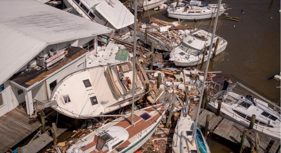 Ошеломляющий масштаб разрушений урагана Ян становится очевидным во Флориде