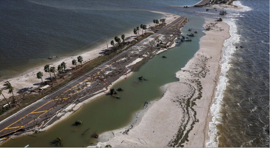 Ошеломляющий масштаб разрушений урагана Ян становится очевидным во Флориде