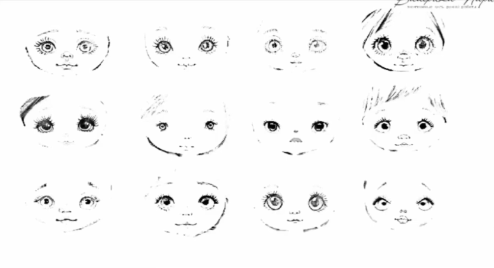 "Эскиз лица" - новая ступень