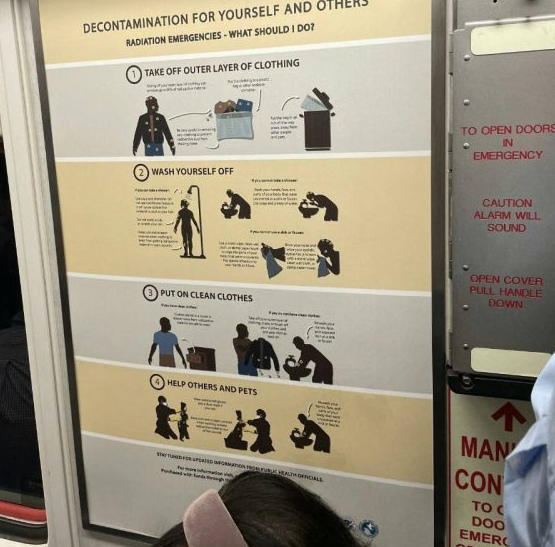 Американцы полагают, что после душ и смена одежды помогут им пережить атомный взрыв