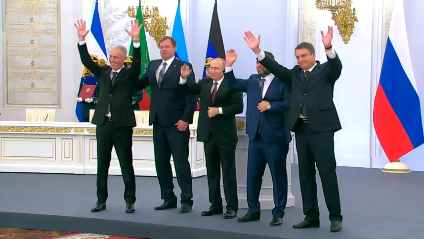 Обращение Путина о Донбассе и освобожденных землях создало фурор на Западе