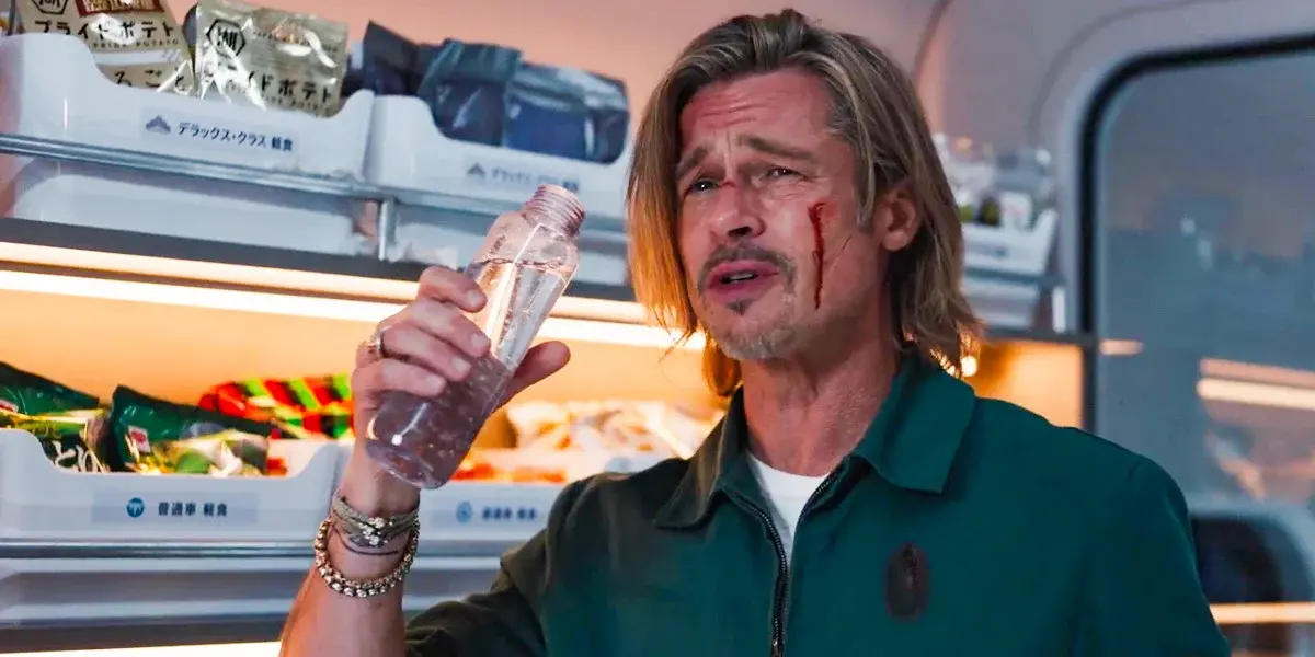 Быстрее пули (фильм 2022) боевик, комедия. В главной роли Брэд Питт и Джои Кинг. Описание. Рецензия. Трейлер.