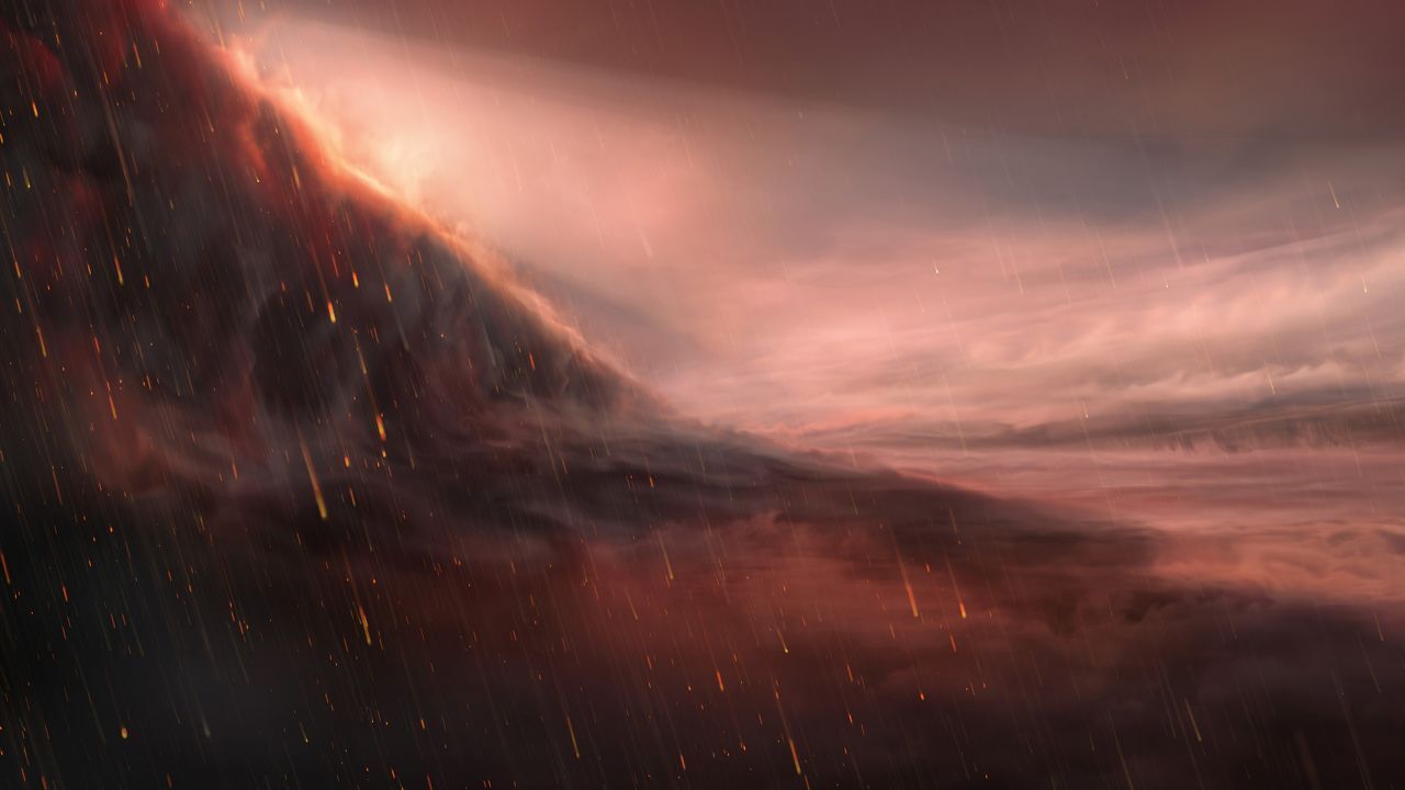 Неожиданный элемент обнаружен в атмосфере горячих экзопланет, где жидкое железо и драгоценные камни выпадают дождем