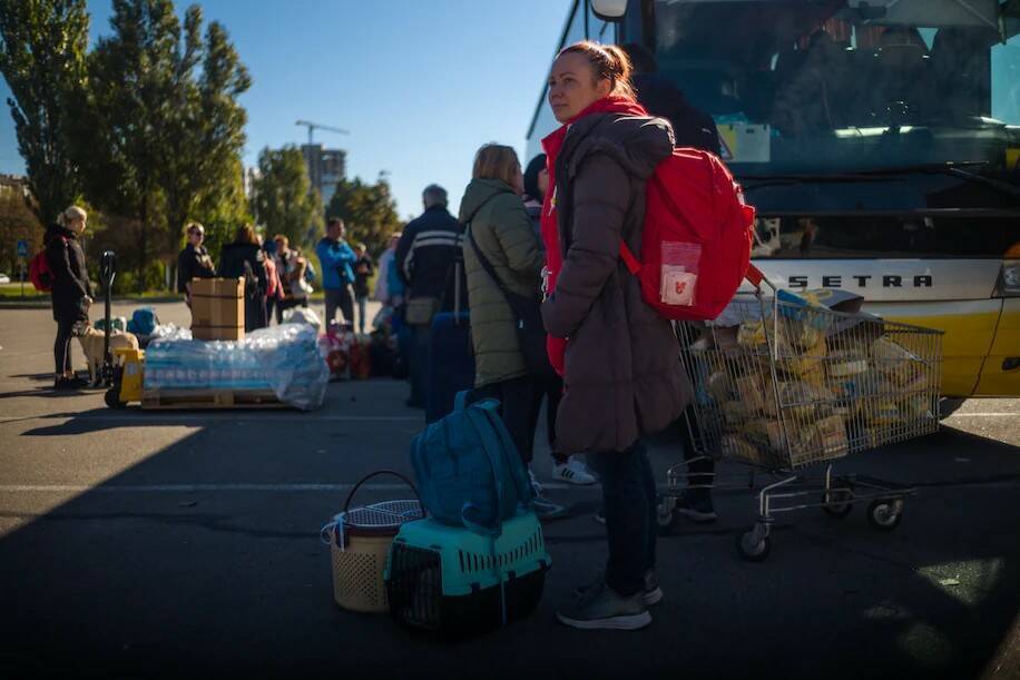 Украинцы бегут из Запорожья через несколько дней после ударов