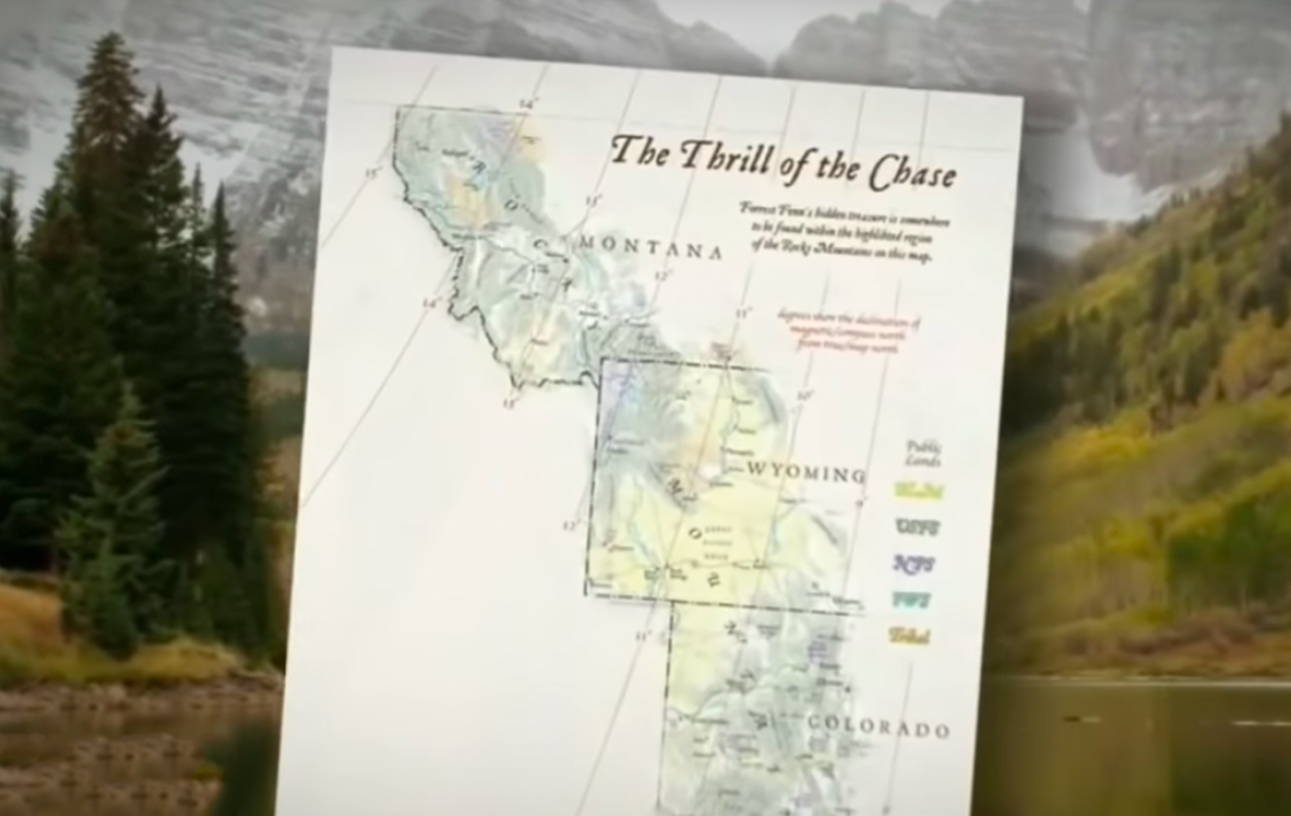 Сокровище на миллион долларов, спрятанное в Скалистых горах