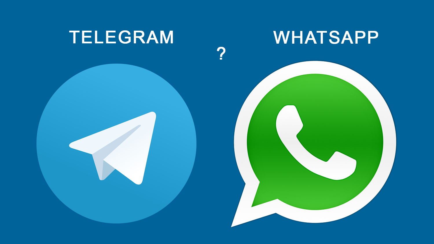 Какой мессенджер вы используете для общения: Telegram или WhatsApp?