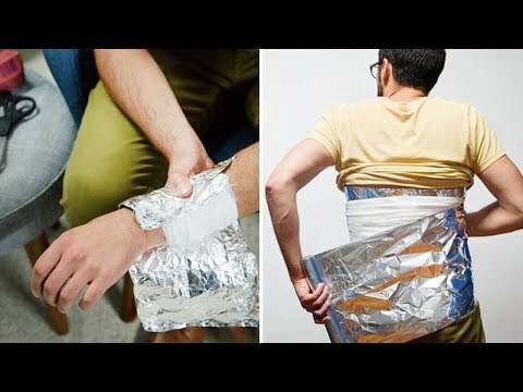 Вот почему некоторые люди заворачивают ноги в фольгу на ночь: уловка ценнее золота!