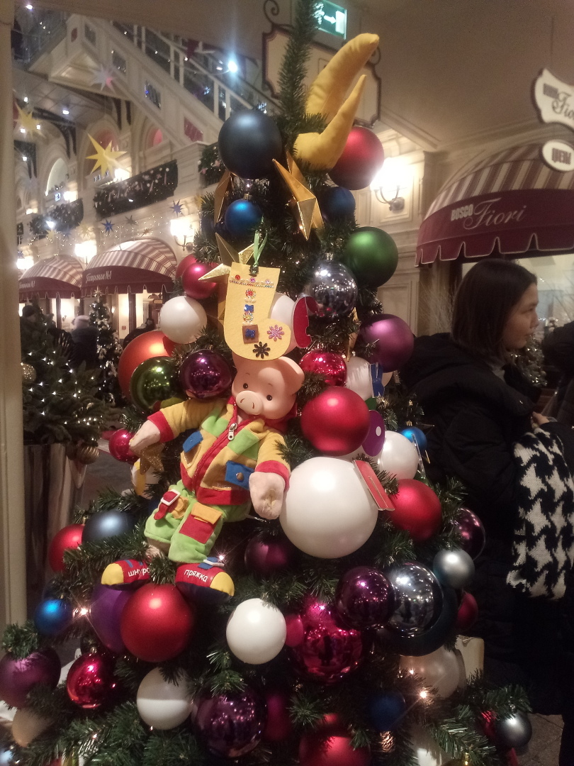 Гуляем по ГУМу и мечтаем о зимней сказке