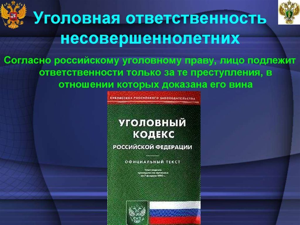 Презентация на тему ук рф