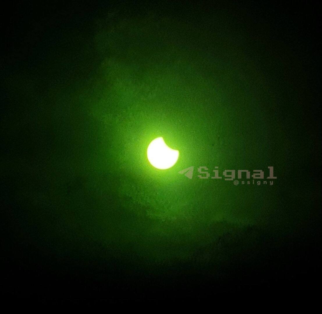 Где можно увидеть солнечное затмение?☀️