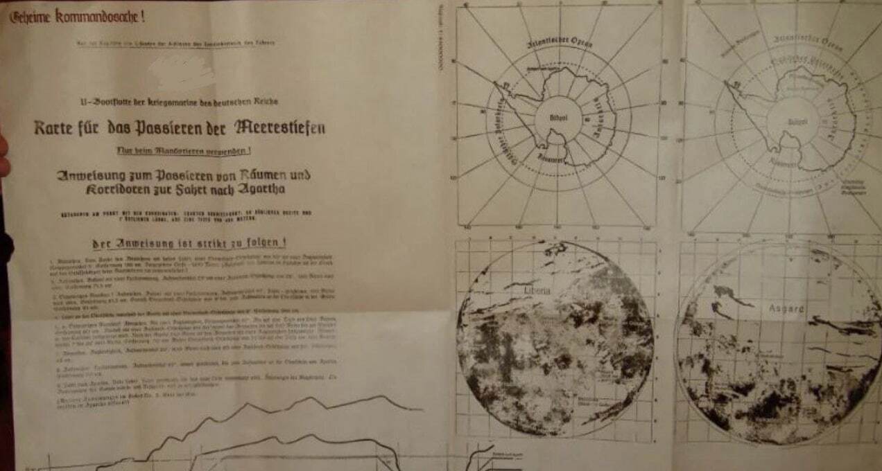 Карта асгарда и либерии