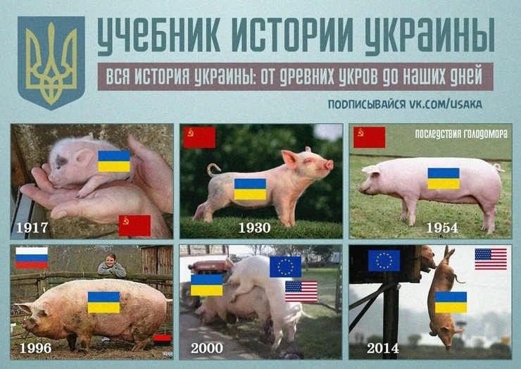 Весёлые картинки про Украину и не только