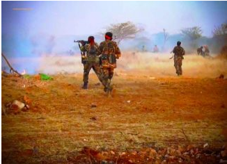 «Аль-Шабааб» сегодня утром начала атаку в районе Хиран.