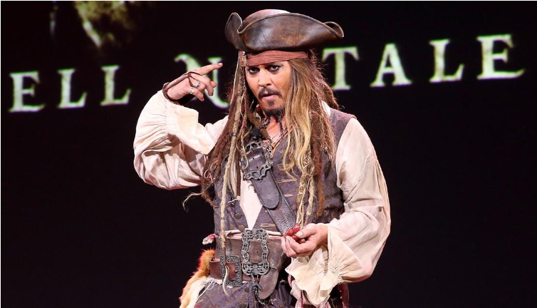 Джонни Депп вернется к роли капитана Джека Воробья в «Пиратах Карибского моря»