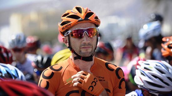 Гибель известного итальянского велогонщика Д. Ребеллина .